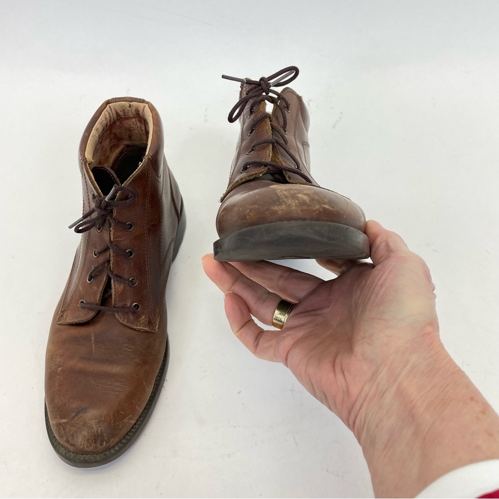 Timberland Leather Waterproof Boots 9 Brown - Picture 10 of 14